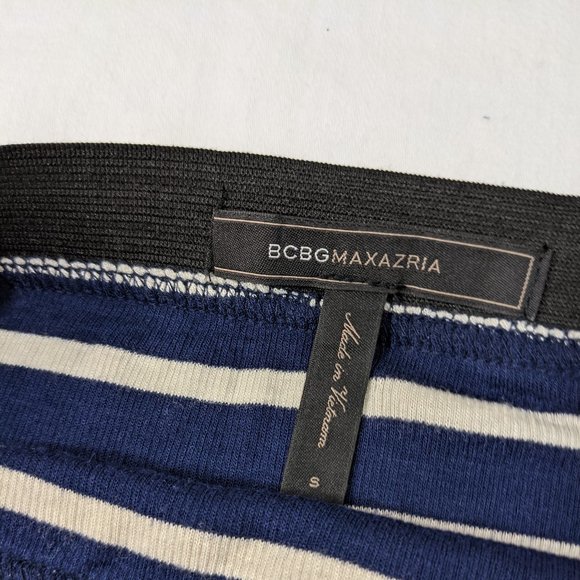 3 for $20 BCBG Max Azria Stripe Tube Dress Sz S - Picture 5 of 6
